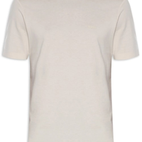 Camiseta Masculina Gola Careca Manga Curta Thompson 01 - Off White