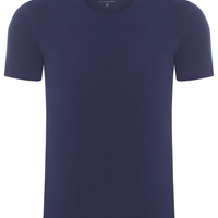 Camiseta Masculina Careca Stretch - Azul