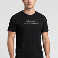 Camiseta Masculina Manga Curta - Preto