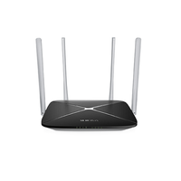 Roteador Wireless 4 antenas fixas Dual Band 2,4/5GHz AC12 AC1200 Mercusys