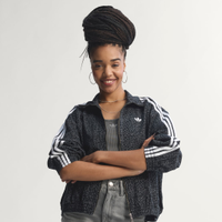 Jaqueta Jeans Oversized Firebird AOP Mulher adidas