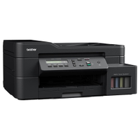 Impressora Multifuncional Brother Colorida Duplex Wi-Fi USB 110V Preto - DCP-T720DW