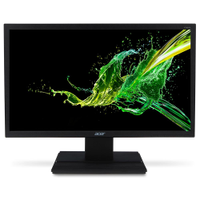 Monitor Acer LCD V206HQL HDMI VGA VESA Widescreen 1366 x 768 HD 19,5" - Preto