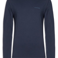 Camiseta Masculina Manga Longa Heavy Knit - Azul