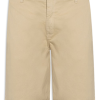 Bermuda Masculina Chino Sarja Tinturada - Bege