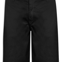 Bermuda Masculina Chino Sarja Tinturada - Preto