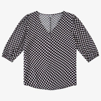Blusa Manga Curta - Branco
