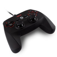 Controle Dazz Double Shock Fighter PS3/PC USB 2.0 Preto - 623397