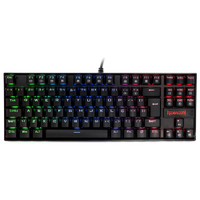 Teclado Mecânico Redragon Kumara Switch Outemu Brown RGB C/Fio Preto