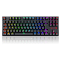 Teclado Mecânico Redragon Kumara Pro Switch Brown RGB S/Fio Preto