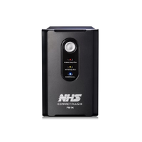 Nobreak NHS Compact Plus III Max 1400VA E.Bivolt S.220V ou 120V (jumper interno) Bat 2x7Ah/24V 8 tomadas - 90.C0.014501