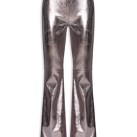 Calça Feminina Pantalona - Prata