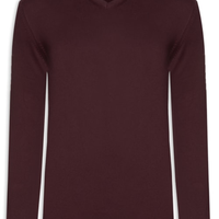 Blusa Masculina Tricot V Neck - Vermelho