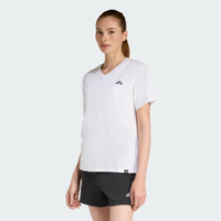 Camiseta Gola V Estampada Summer Slide Mulher adidas