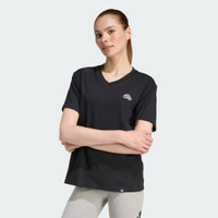 Camiseta Gola V Estampada Summer Slide Mulher adidas