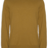 Suéter Masculino Tricot Básico - Marrom
