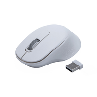 Mouse C3Tech M-BT200WH Bluetooth Wireless 1600 DPI C/Pilha Branco