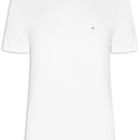 Camiseta Masculina Básica Gola Careca - Branco