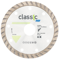 Disco de Corte Diamantado Classic Turbo 110 x 7 x 2223mm NORTON-70184647064
