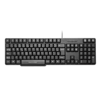 Teclado Membrana Multilaser TC213 C/Fio Preto