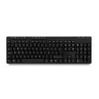 Teclado Maxprint Slim Office Multimídia C/Fio Preto