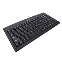 Teclado Mini Genius Luxemate 100 C/Fio Preto