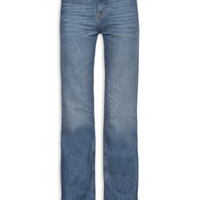 Calça Feminina Straight Leg Denin Pants - Azul