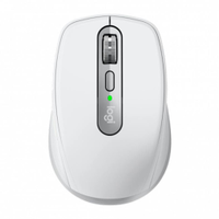 Mouse Logitech MX Anywhere 3 Bluetooth 1000 DPI 6 Botões - Cinza Claro/Branco