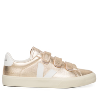 Tênis Feminino Recife ChromeFree Leather Platine - Dourado