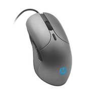 Mouse Gamer HP M280 2400DPI 6 Botões RGB USB - Chumbo