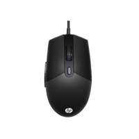 Mouse Gamer HP M260 6400DPI 6 Botões Led RGB USB - Preto