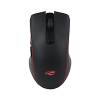 Mouse Gamer Silent C3Tech MG-W100BK 1600 DPI 6 Botões Led Multicores - Preto