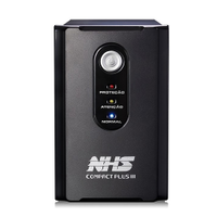 Nobreak NHS Compact Plus III 1200VA 600W E.Bivolt S.220V ou 120V Bat. selada 2 x 7Ah - 90.C1.012101