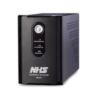 Nobreak NHS Compact Plus III Max 1400VA E. Bivolt S.120V ou 220V (via jumper interno) Bateria Selada 2 x 7Ah - 90.C0.014500
