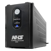 Nobreak NHS Compact Plus III Ext 1500VA E. Bivolt / S. 220V ou 120V (via Jumper interno) Bat. selada 2x7Ah - 90.D1.015201