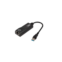 Adaptador de Rede Multilaser WI422 USB 3.0 (m) x RJ45 (f) 10/100/1000 Gigabit - Preto