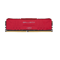 Memória RAM Crucial Ballistix Red 8GB DDR4 2666 Mhz - BL8G26C16U4R