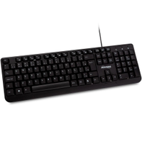 Kit Teclado e Mouse Maxprint Essential USB 2.0 1,3 Metros 6013136 100 DPI - Preto
