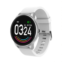 SmartWatch Atrio Viena ES385 Bluetooth Tela 1,30 Touch IP68 Prova DÁgua - Prata