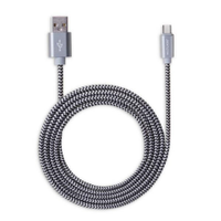 Cabo USB Tipo C Multilaser WI345 Nylon 1,5 Metros - Preto