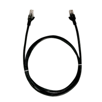 Cabo de Rede Plus Cable Patch Cord CAT6E C/RJ45 2,50m Preto