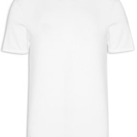 Camiseta Masculina Manga Curta Gola Careca M/M Logo - Branco
