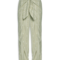 Calça Feminina Bordado Caminhos - Verde