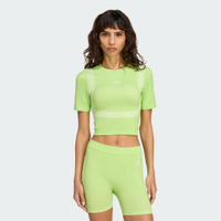 Camiseta Baby Look Techfit sem Costura Mulher adidas