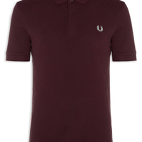 Polo Masculina "The Fred Perry Shirt" Regular Fit - Vinho