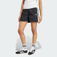 Shorts Adicolor Três Listras de Tecido Mulher adidas