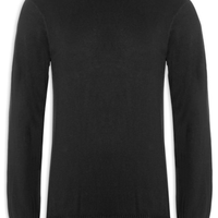Casaco Masculino Tricot Básico - Preto