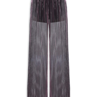 Calça Feminina Dos Torcido Metalic Stripe - Preto