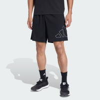 Shorts Piquet Logotipo Grande Workout Essentials Base Homem adidas