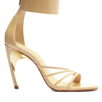 Sandália Feminina Curve Heels - Bege